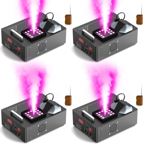1500W Fog Machine with Lights 24 RGB LED 2.5 Liters L8792