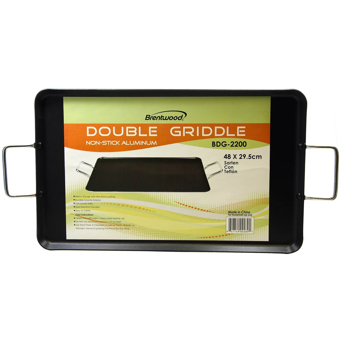 19X11.5" Double Griddle B180