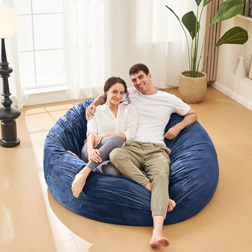 3 Feet Grey Micro Fiber Bean Bag Chair Y5125