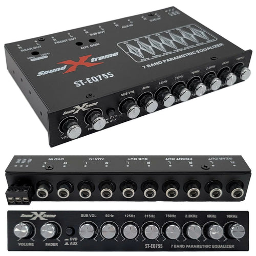 1/2 Din 7 Band Car Audio Equalizer N51545