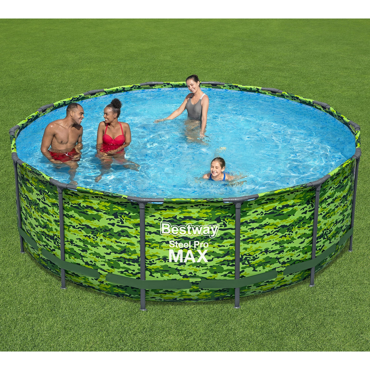 14'x48" Camo Above Ground Pool Set U91466