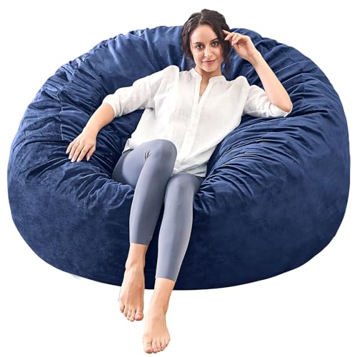 3 Feet Grey Micro Fiber Bean Bag Chair Y5125