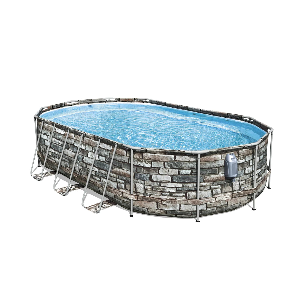 20' x 12' x 48" Oval Above-Ground Pool Set A98997