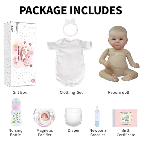 18 Inch Soft Vinyl Smiling Girl Doll with Accessories V14697