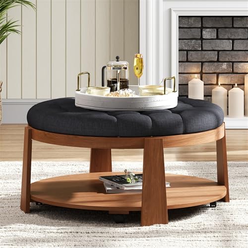 2 Piece Nesting Rattan Coffee Table Set C768