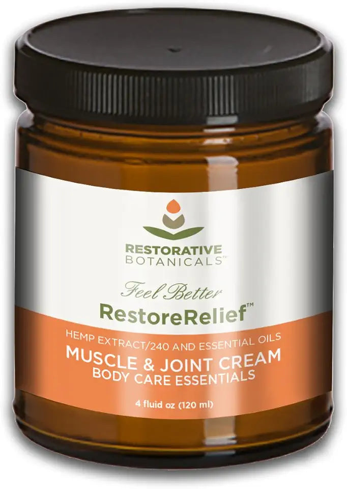 240 mg Hemp Oil Extract Cooling Relief Cream 120ml F23392