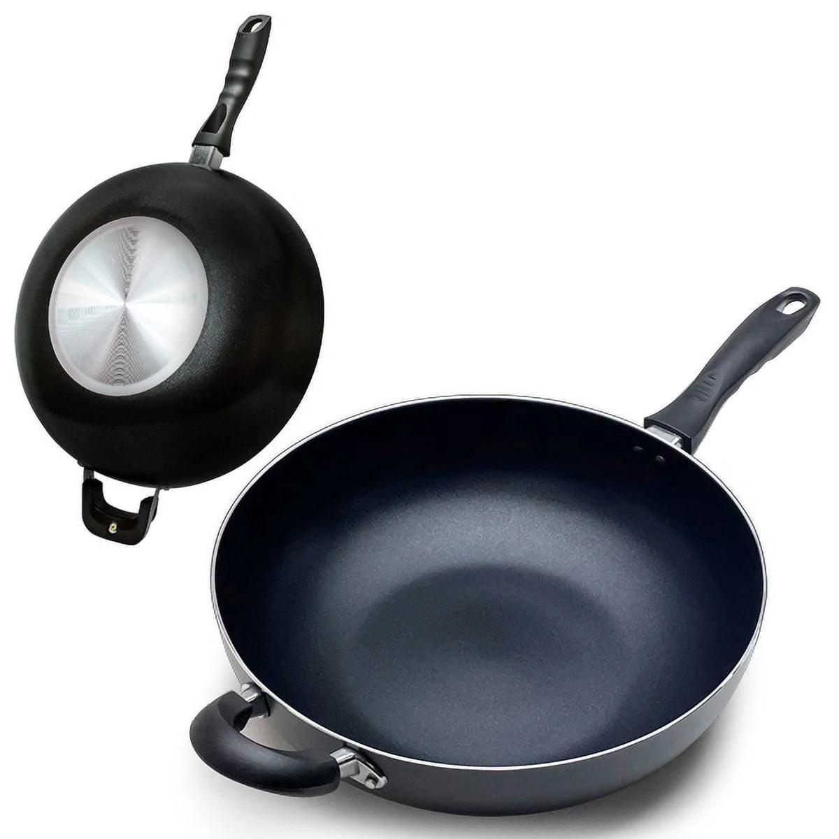 14 inch Aluminum Non-Stick Wok with Helper Handle K551069