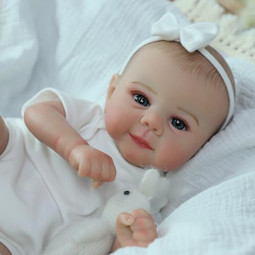 18 Inch Soft Vinyl Smiling Girl Doll with Accessories V14697