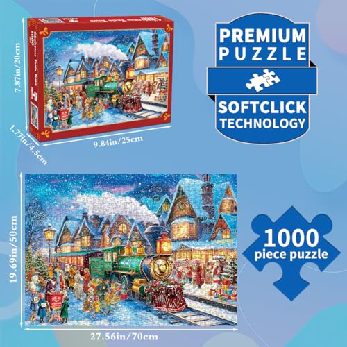 1000 Piece Christmas Jigsaw Puzzle F6832