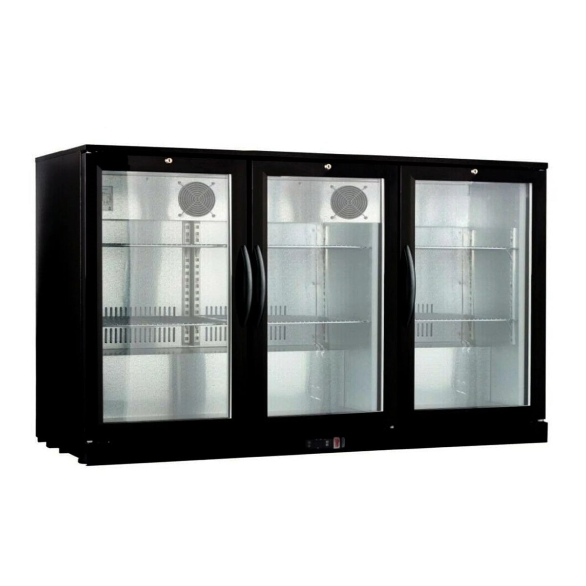 3 Glass Door Beverage Cooler P411562