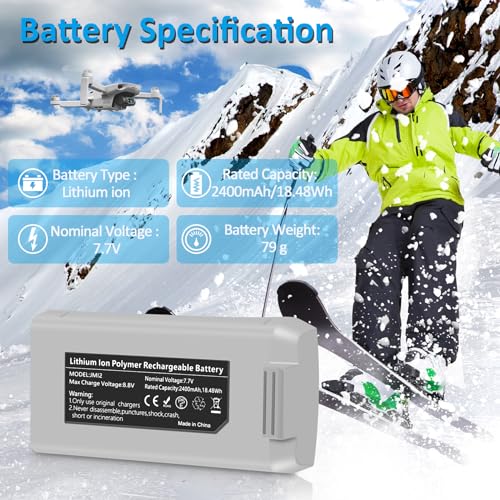 2400mAh Battery 2 Pack and 3 Channel LED Charger Set I7065
