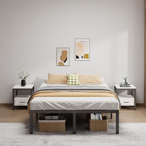 14 Inch Heavy-Duty Full Size Metal Bed Frame V51645
