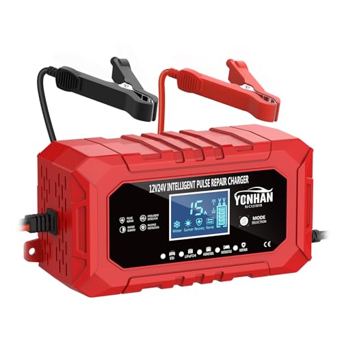 12V/24V LiFePO4 & Lead Acid Car Battery Charger Z2080