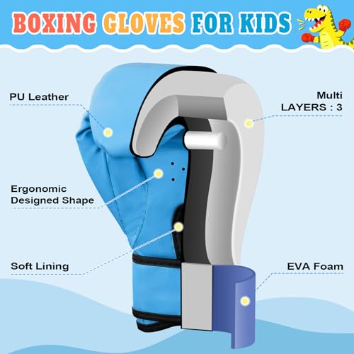 2 Pair Kids Boxing Gloves V50044