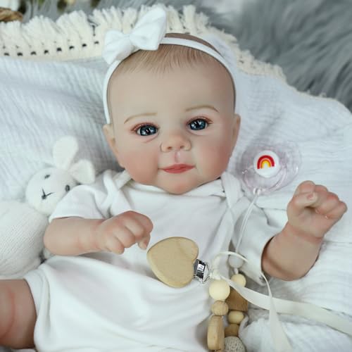 18 Inch Soft Vinyl Smiling Girl Doll with Accessories V14697